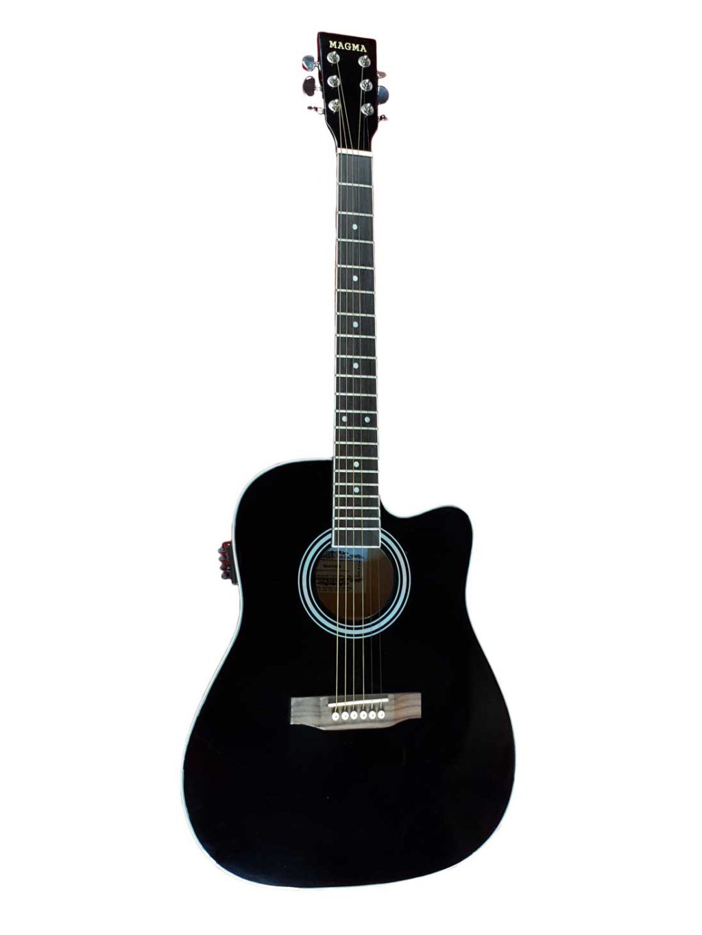 Guitar Mangma Electroacoustic Black Tsakirian